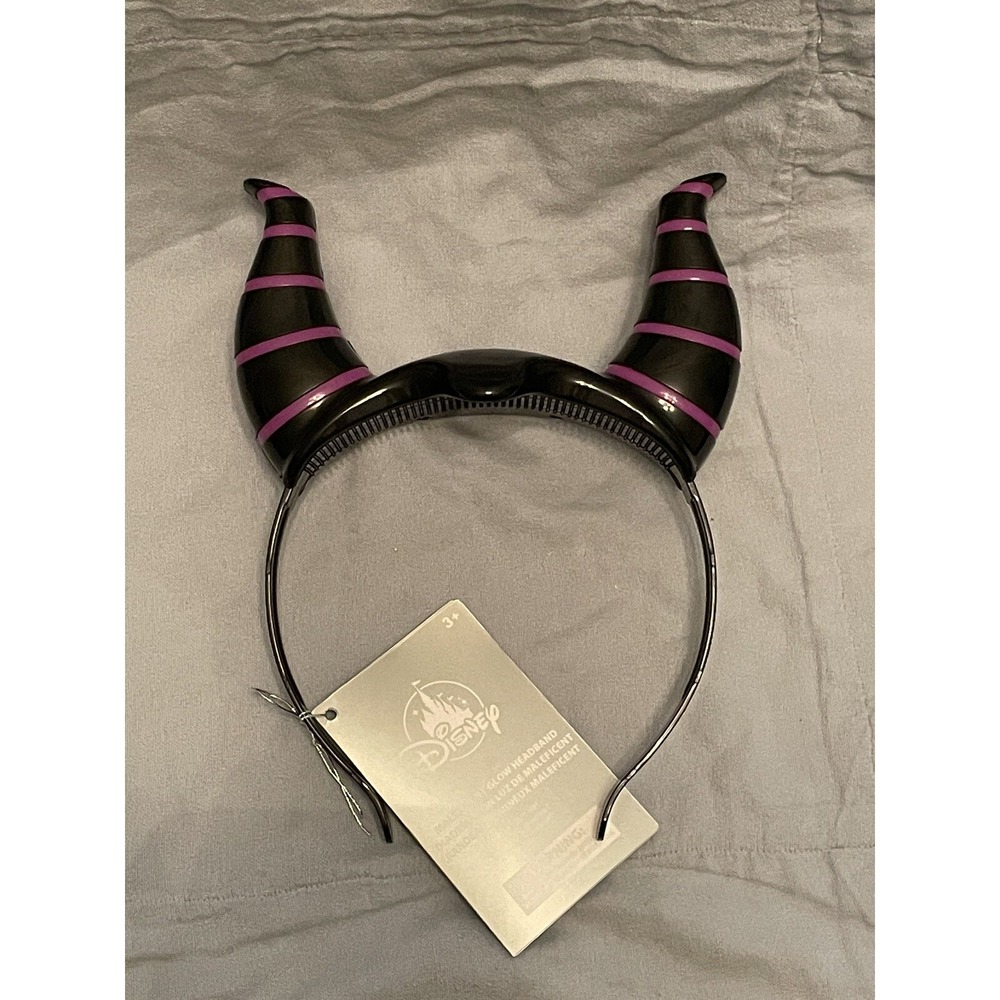 NEW Walt Disney Parks‎ Sleeping Beauty Light Up Ears Headband - Maleficent